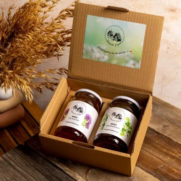 Zestaw miodów 2x1200g